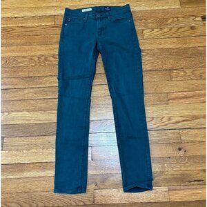 AG Adriano Goldschmied Jeans Slim Straight Stevie Ankle Women's Size 26R Green